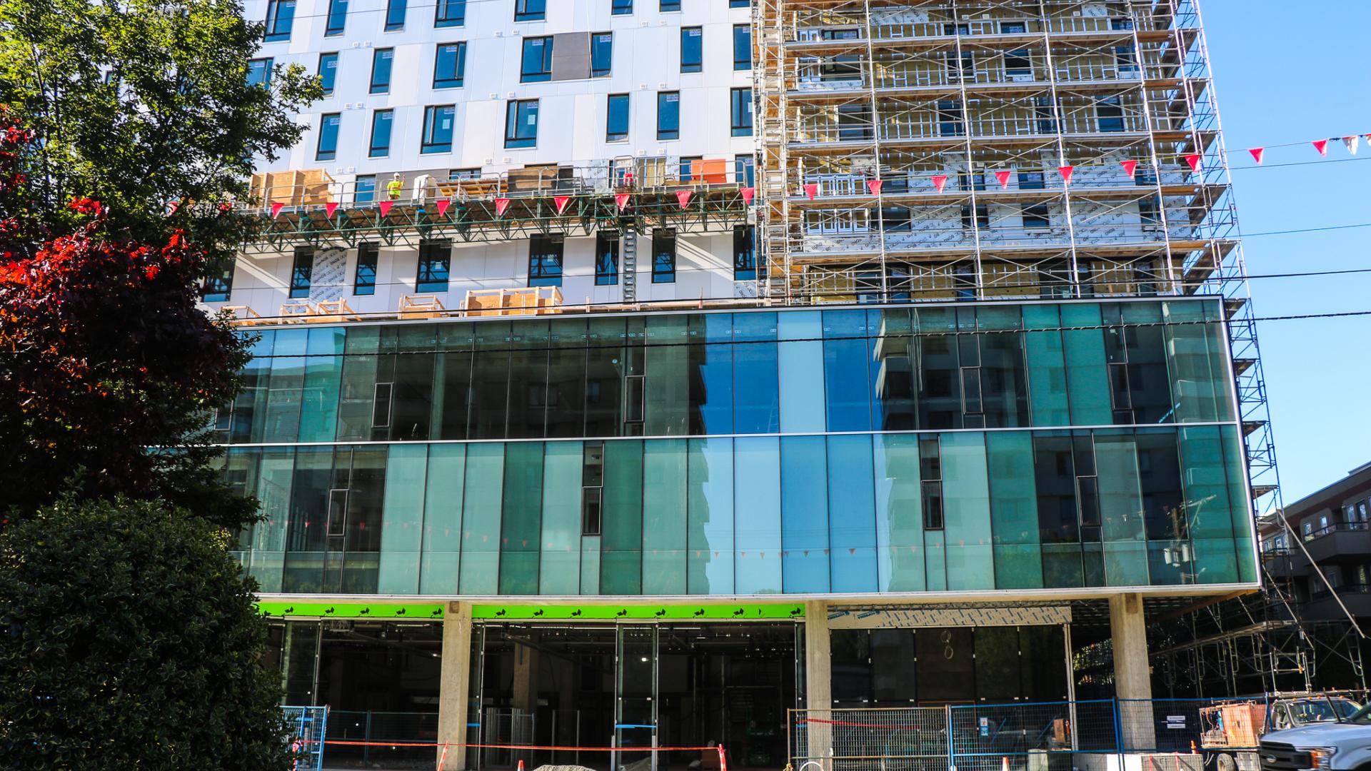 a low emissions multi residential building