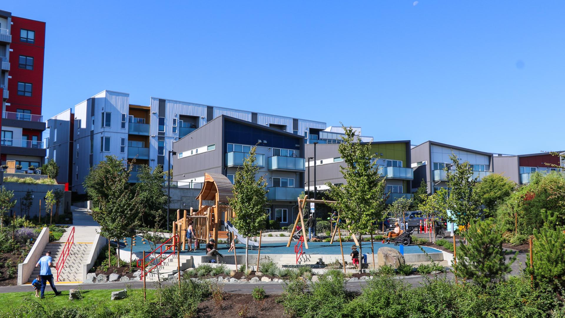 Playground in Bridges Park