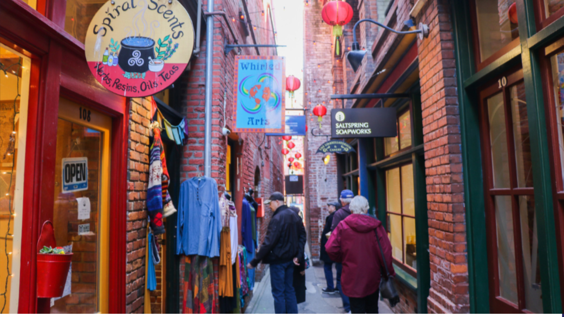 Image of Fan Tan Alley in Chinatown