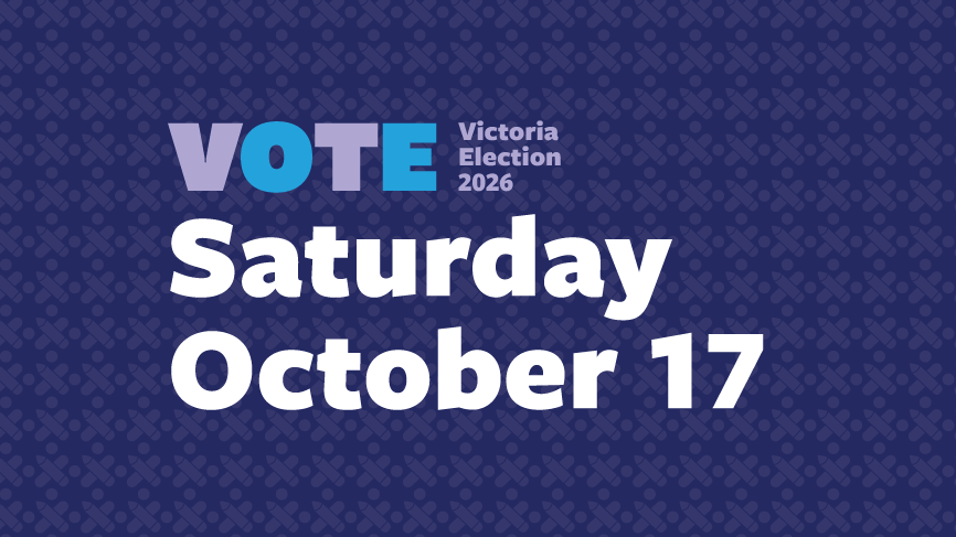 Victoria Election 2026, Vote, Saturday October 17