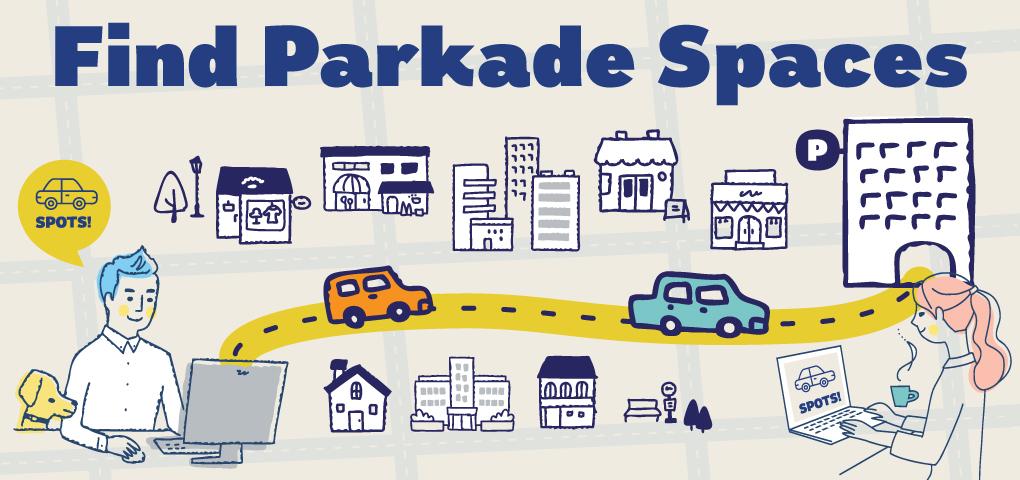 Find Parkade Spaces